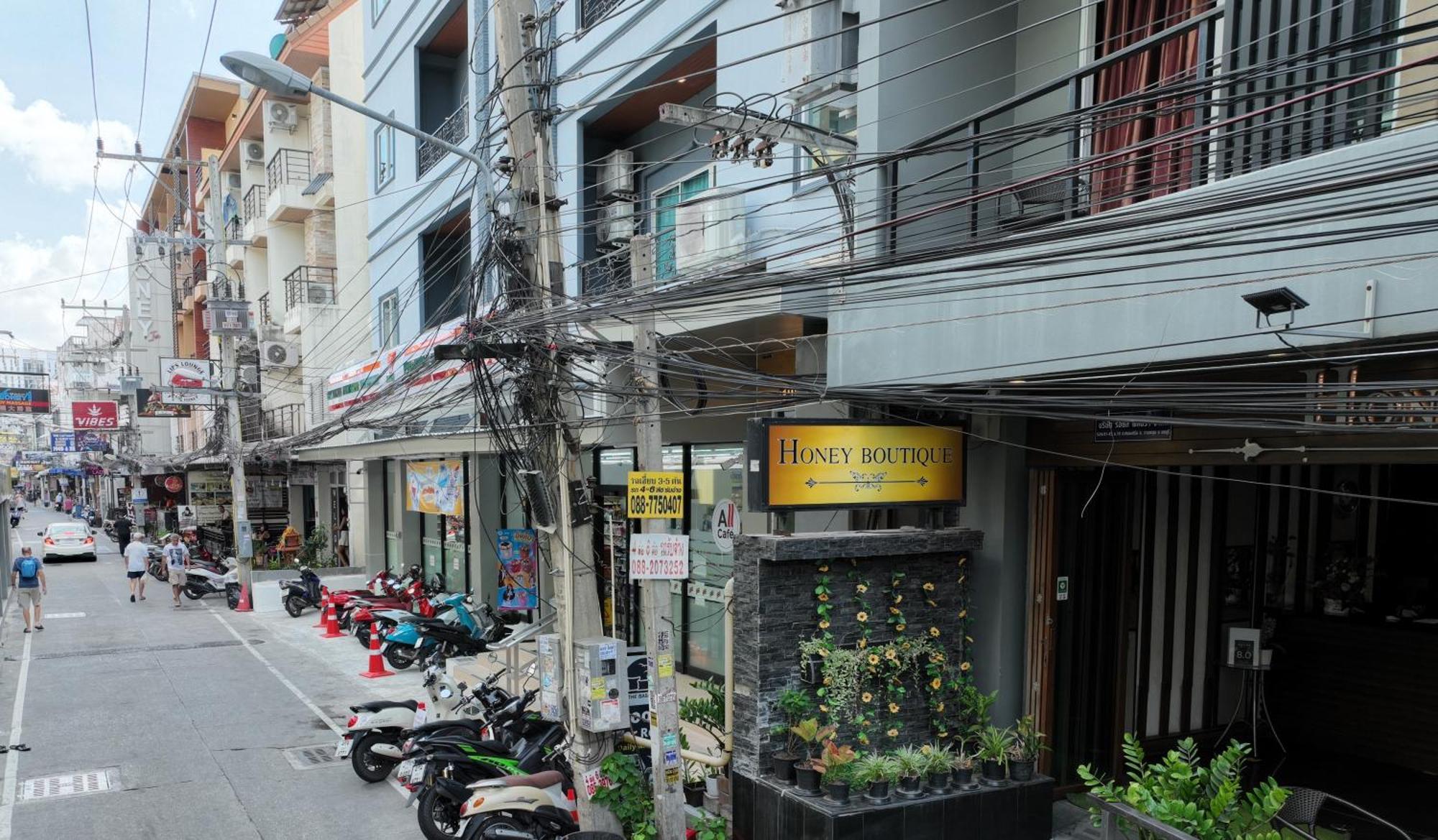 Honey Boutique Hotel Pattaya Exterior foto